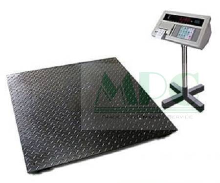 Cân sàn điện tử có máy in 01