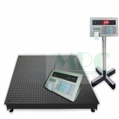 Cân sàn điện tử có máy in 03