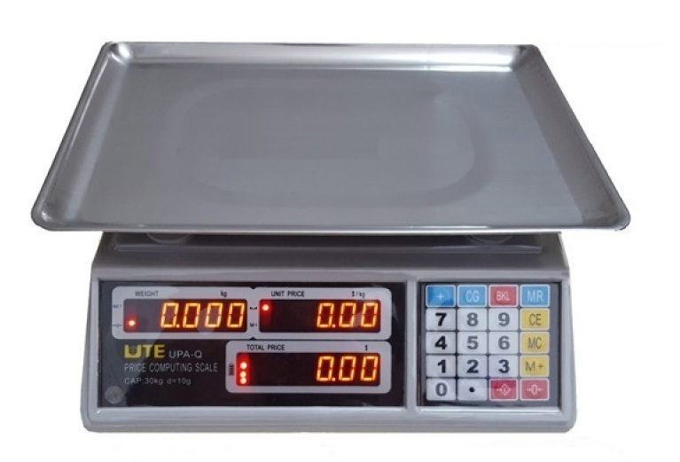 Đại lý phân phối cân tính tiền 30kg