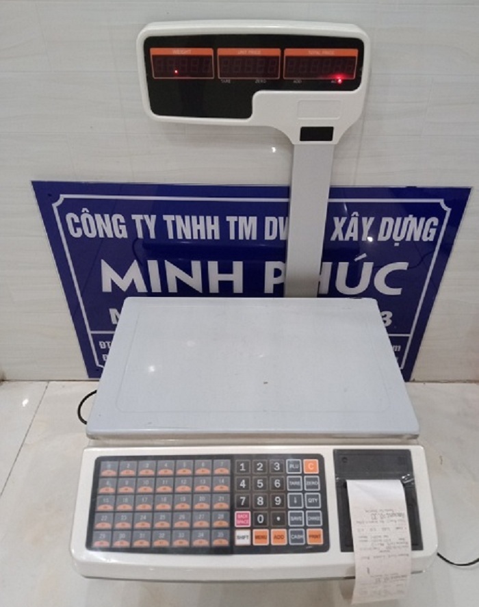 Phân phối cân tính tiền in hóa đơn tại Đồng Nai